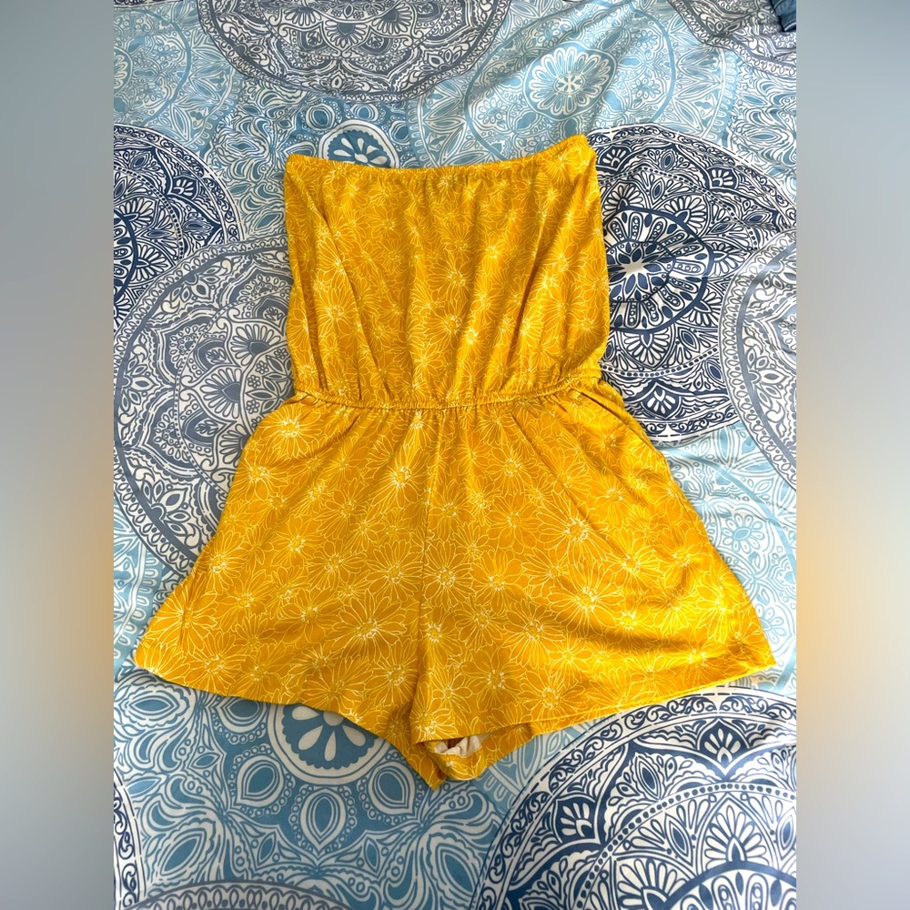 Forever 21 Tube Top Romper